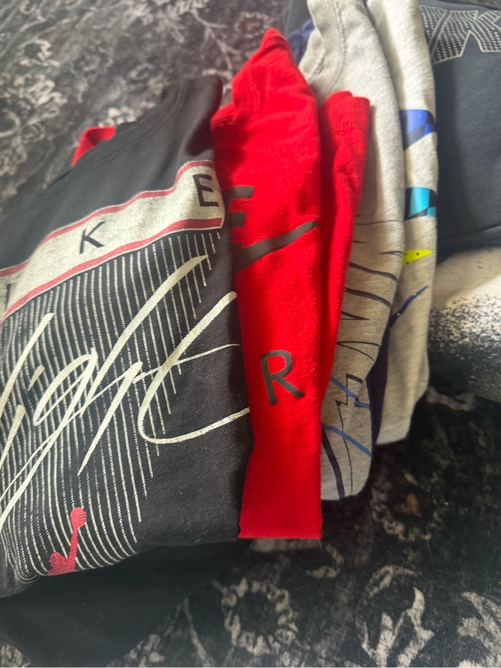 Kids Graphic Tee - Red and Black Casual Shirt